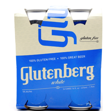 GLUTENBERG WHITE ALE 473ML 4PK CAN @ Kelowna [1014853]