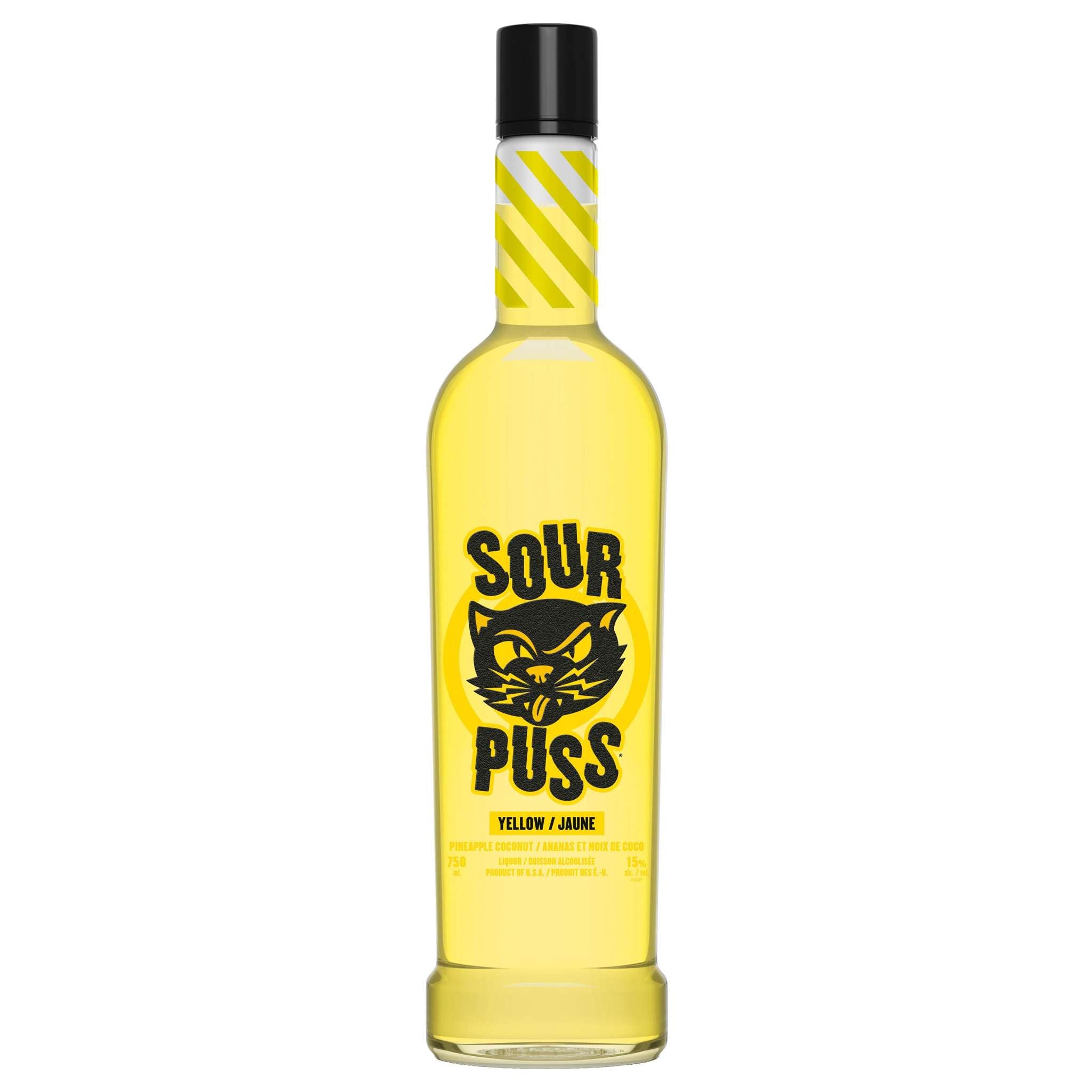 SOUR PUSS PINEAPPLE COCONUT LIQUEUR 750ML @ Kelowna [1015126]