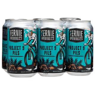 FERNIE PROJECT 9 PILS 355ML 6PK CAN @ Kelowna [1015208]