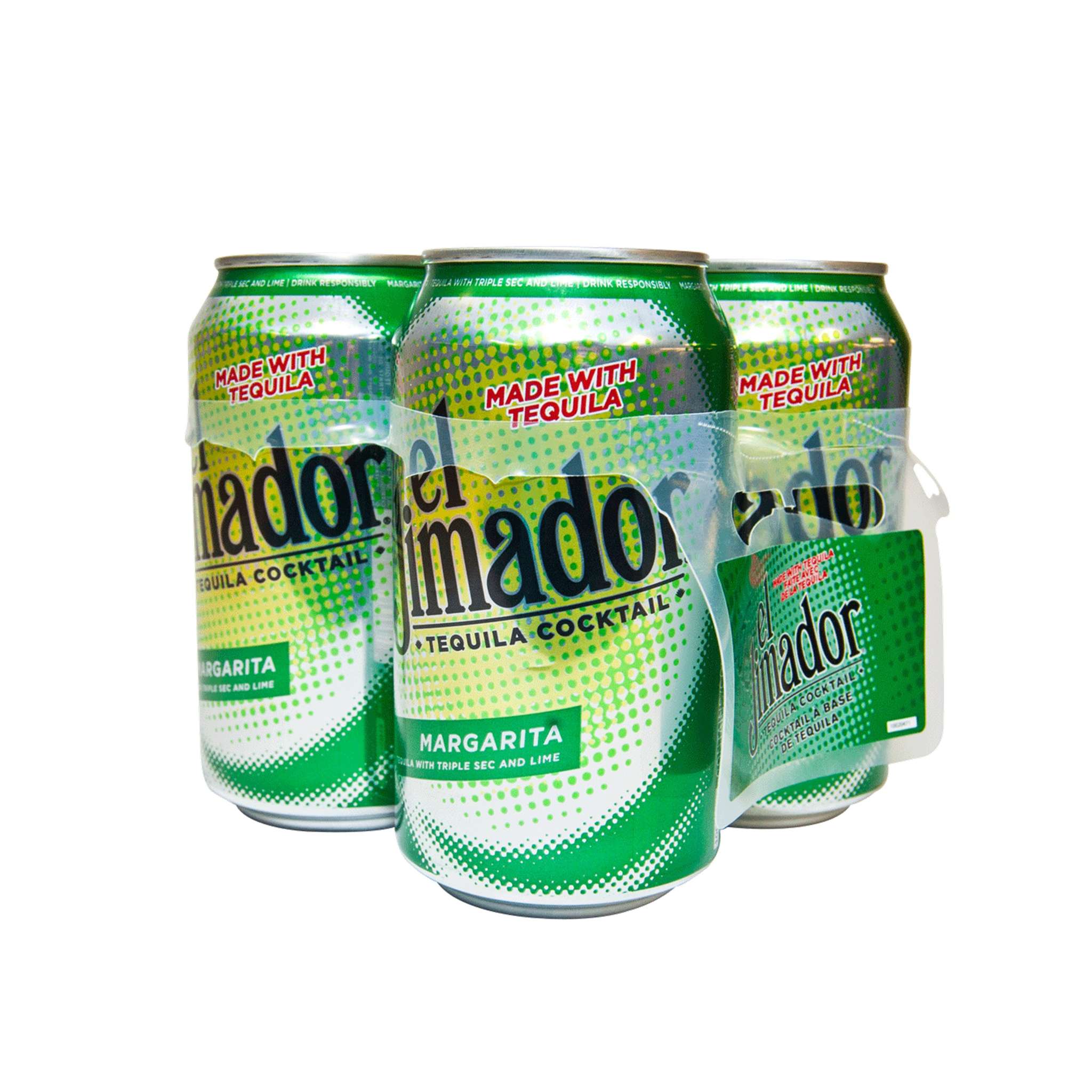 EL JIMADOR NEW MIX MARGARITA TEQUILA COCKTAIL 355ML 4PK CAN @ Kelowna [1015310]