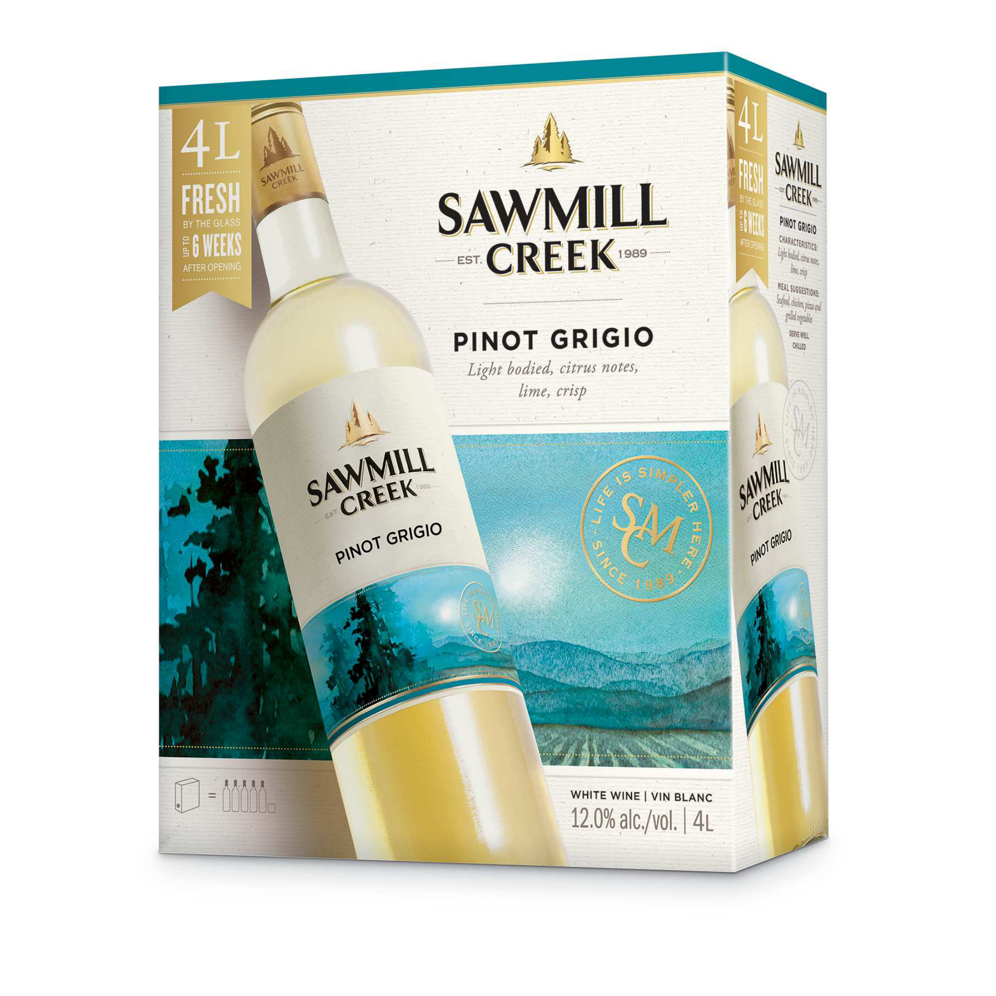 SAWMILL CREEK PINOT GRIGIO 4L @ Kelowna [1015401]