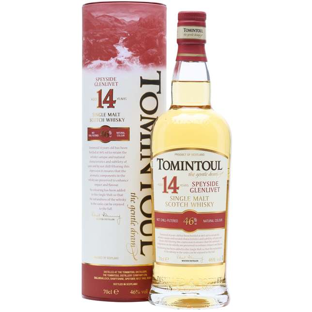 TOMINTOUL 14YR SINGLE MALT SCOTCH WHISKY 700ML @ Kelowna [1016095]