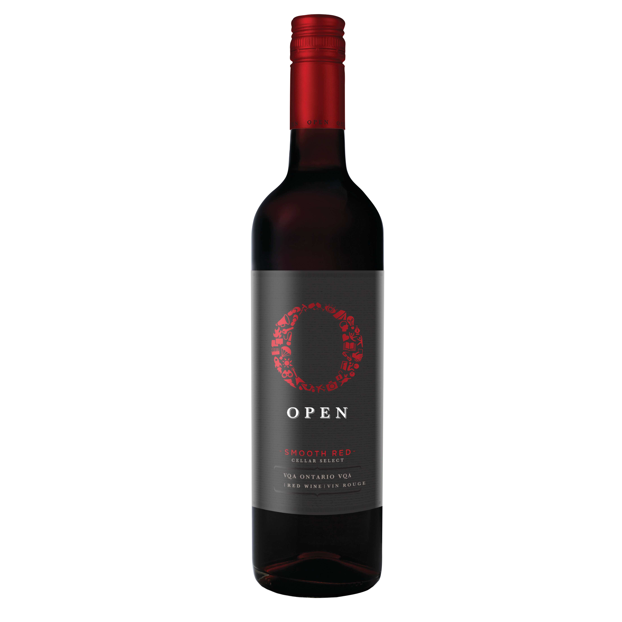 OPEN VQA SMOOTH RED 750ML @ Kelowna [1016347]