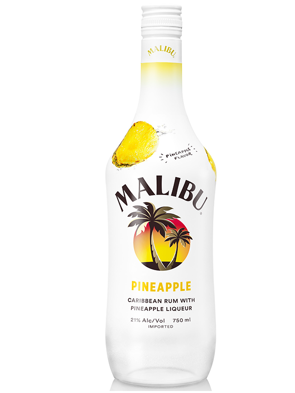 MALIBU PINEAPPLE RUM 750ML @ Kelowna [1016407]