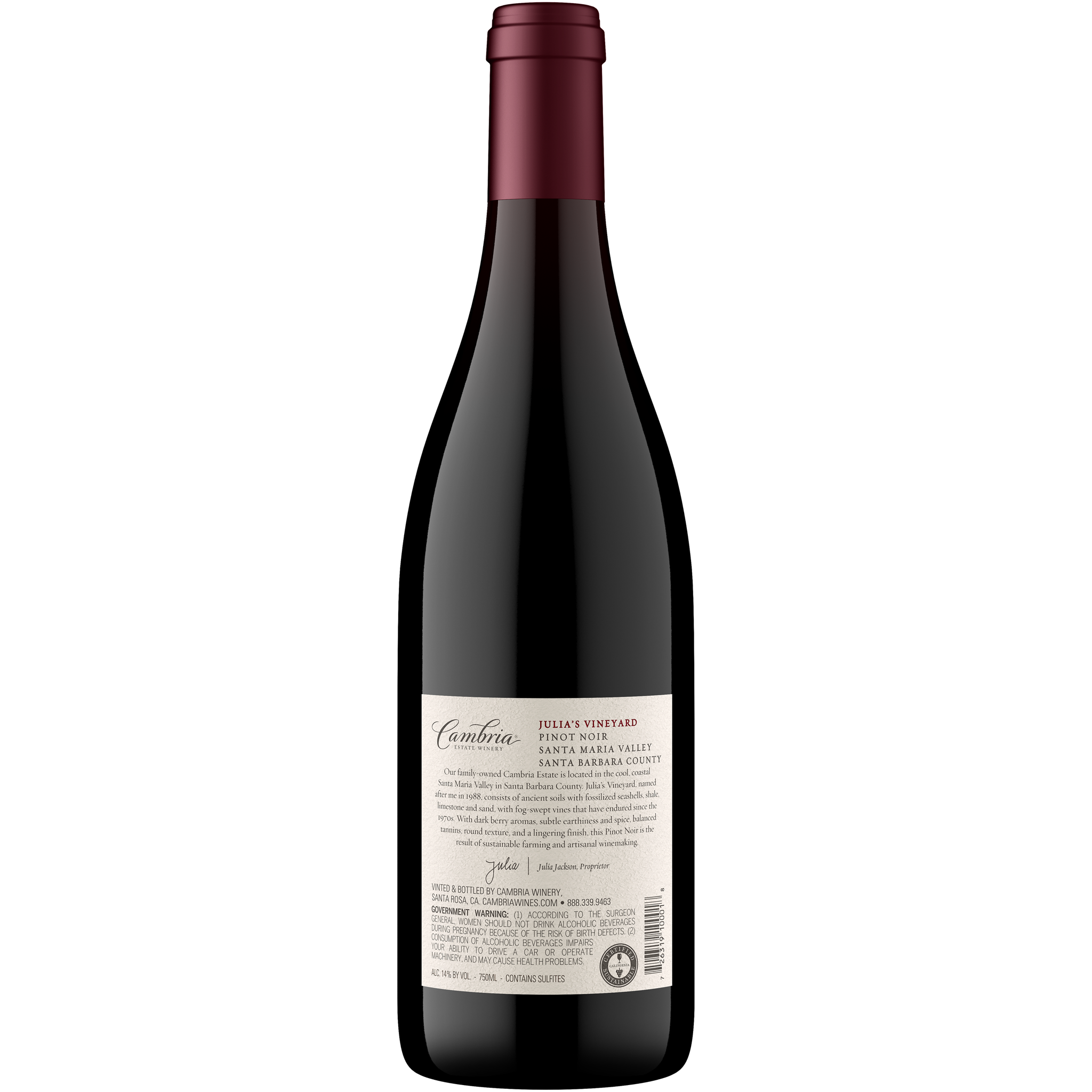 CAMBRIA JULIAS VINEYARD PINOT NOIR 750ML @ Kelowna [1017166]