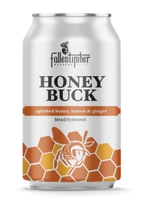 FALLENTIMBER HONEY BUCK SPARKLING MEAD 355ML 4PK CAN @ Kelowna [1017595]