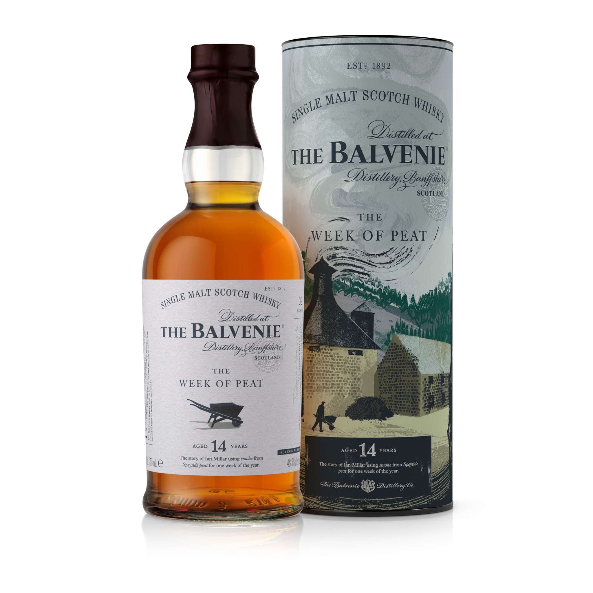 BALVENIE 14YR THE WEEK OF PEAT SCOTCH 700ML @ Kelowna [1017982]