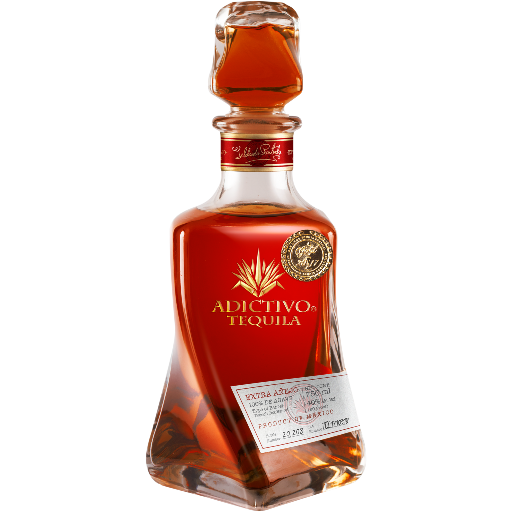 ADICTIVO EXTRA ANEJO TEQUILA 750ML @ Kelowna [1017987]