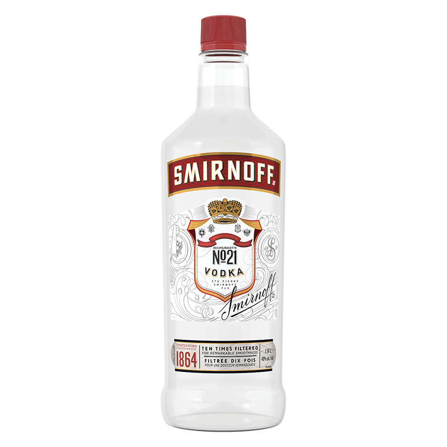 SMIRNOFF VODKA 1.14L PET @ Kelowna [1018286]