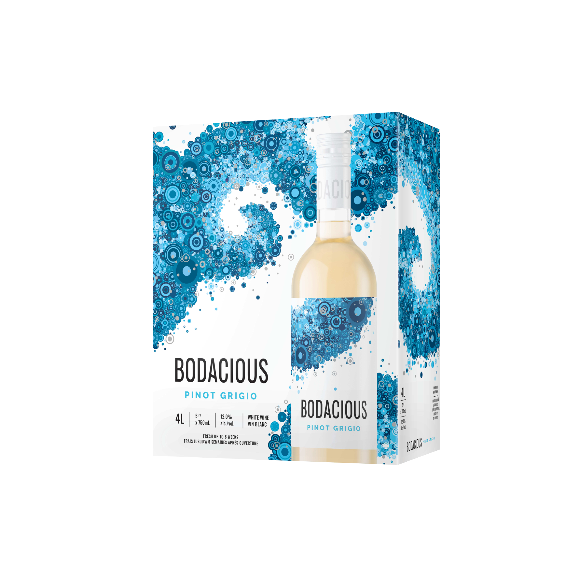 BODACIOUS PINOT GRIGIO 4L @ Kelowna [1018375]