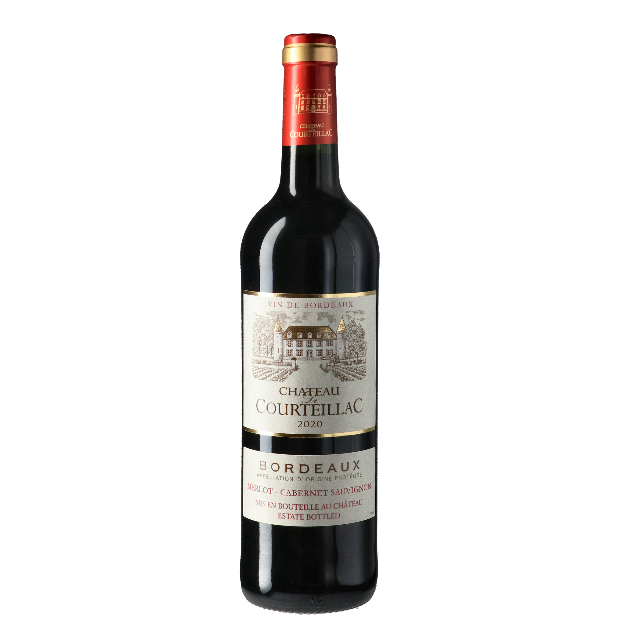 CHATEAU DE COURTEILLAC BORDEAUX 750ML @ Kelowna [1019090]