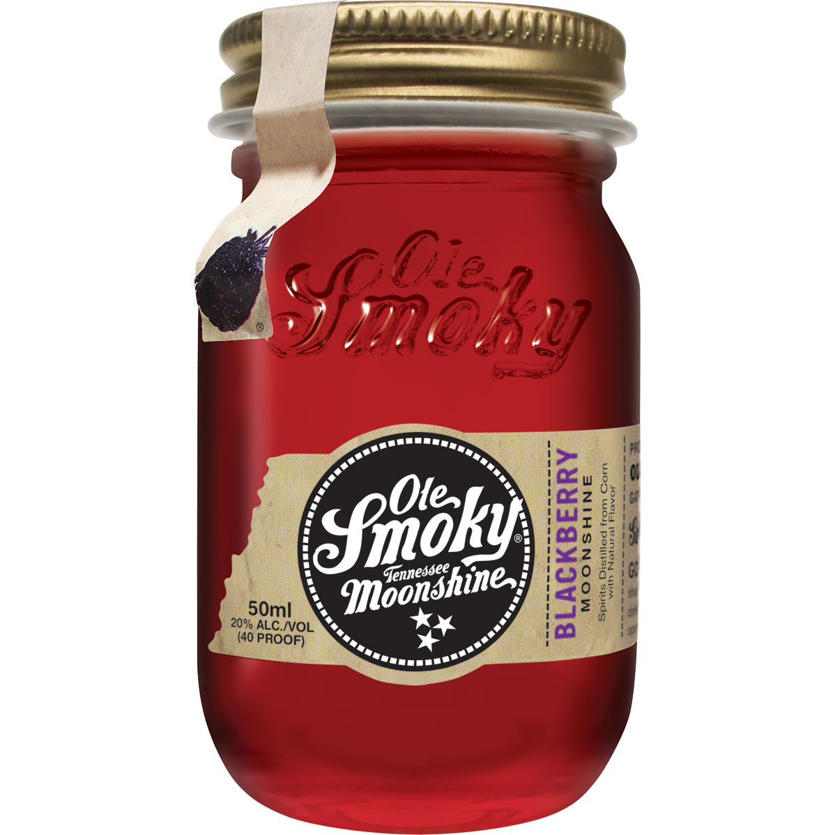 OLE SMOKY BLACKBERRY MOONSHINE 50ML @ Kelowna [1019353]