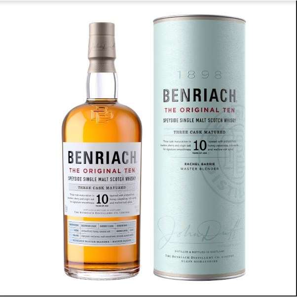 BENRIACH 10YR SINGLE MALT SCOTCH WHISKY 700ML @ Kelowna [1019644]