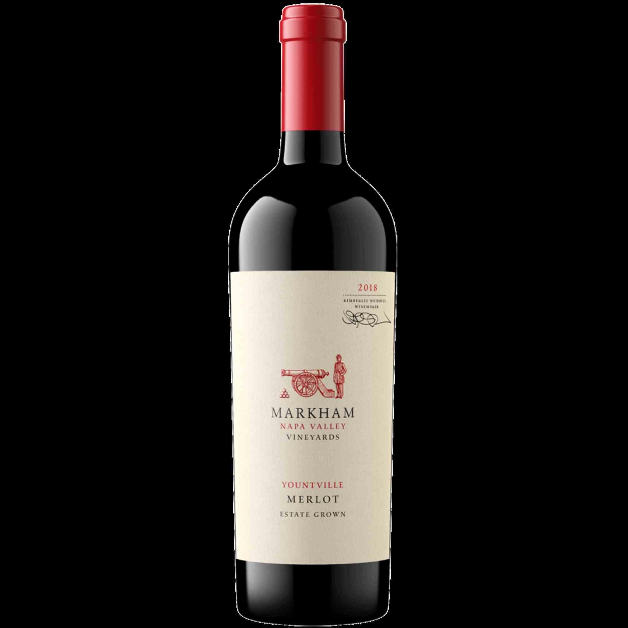 MARKHAM MERLOT 750ML @ Kelowna [1020976]