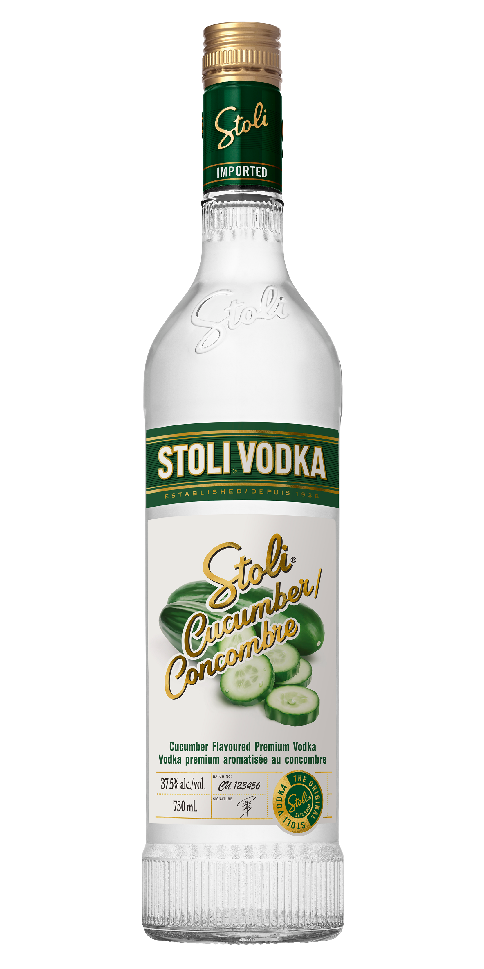 STOLICHNAYA CUCUMBER VODKA 750ML @ Kelowna [1021280]