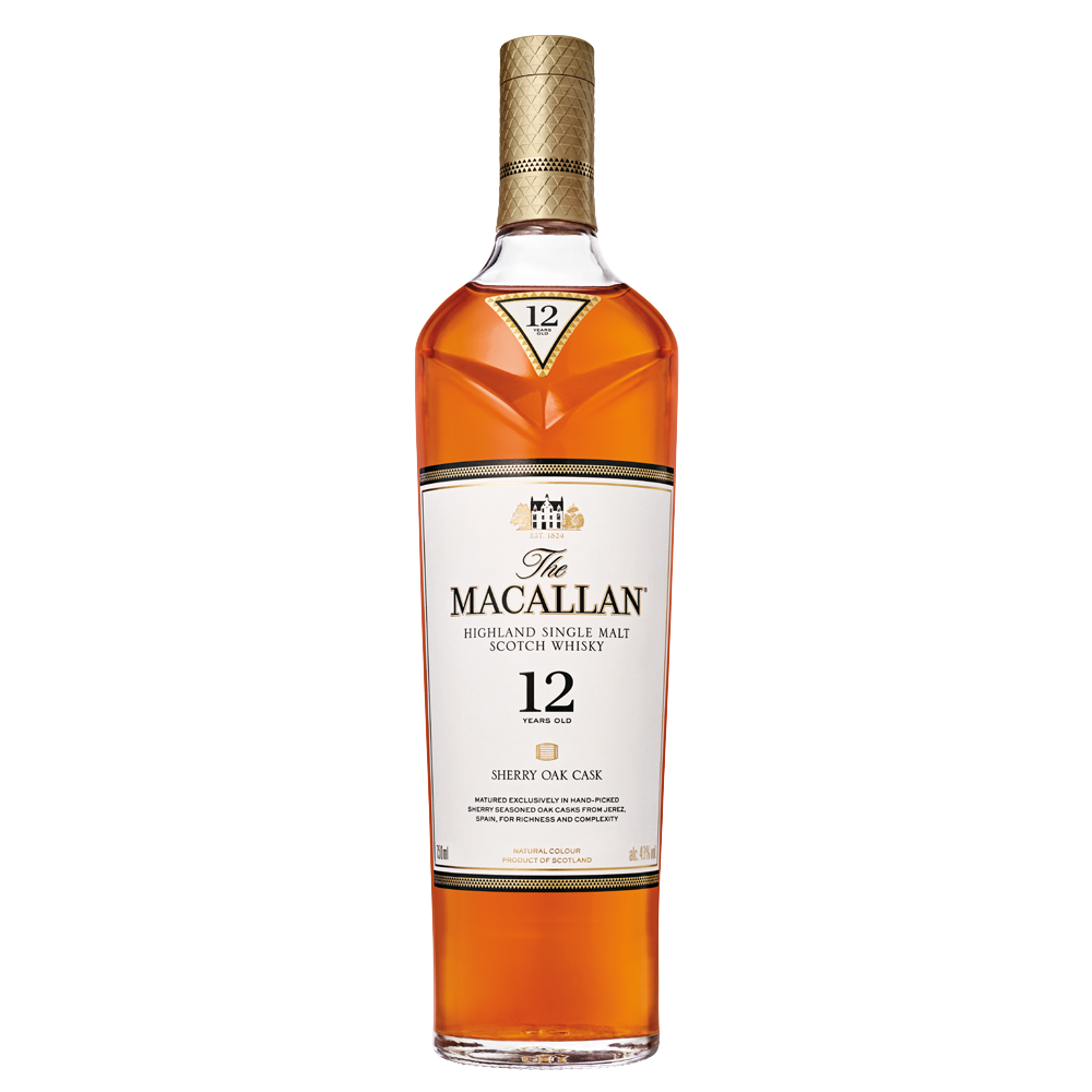 MACALLAN SHERRY OAK 12 YEAR OLD SINGLE MALT WHISKY 750ML @ Kelowna [1025317]