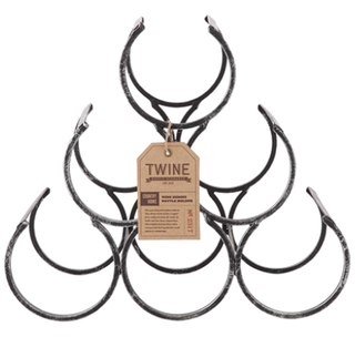 TWINE WINE SHRINE METAL BOTTLE HOLDER @ Kelowna [1025600]