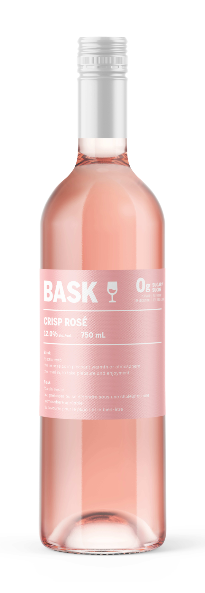 BASK CRISP ROSE 750ML @ Kelowna [1026298]