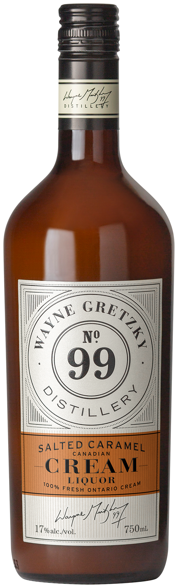 WAYNE GRETZKY NO 99 SALTED CARAMEL CREAM LIQUOR 750ML @ Kelowna [1028589]