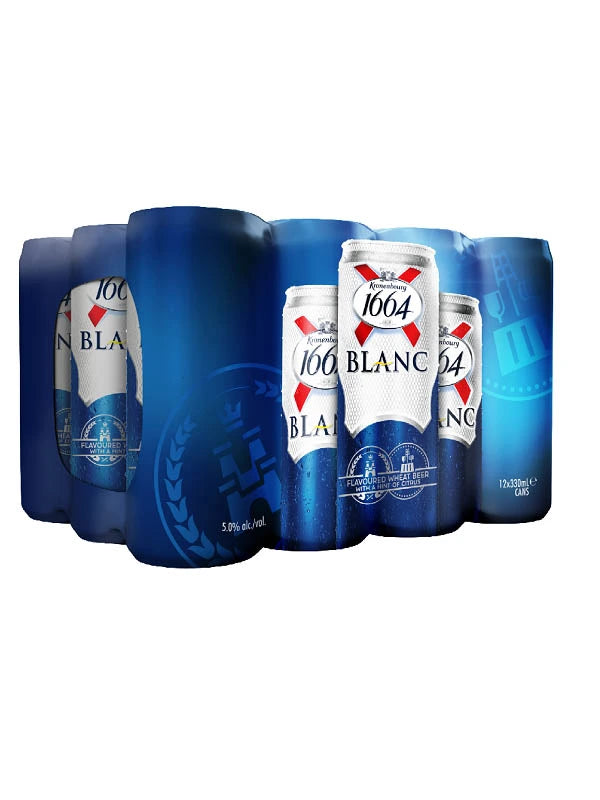 KRONENBOURG 1664 BLANC 330ML 12PK CAN @ Kelowna [1029252]