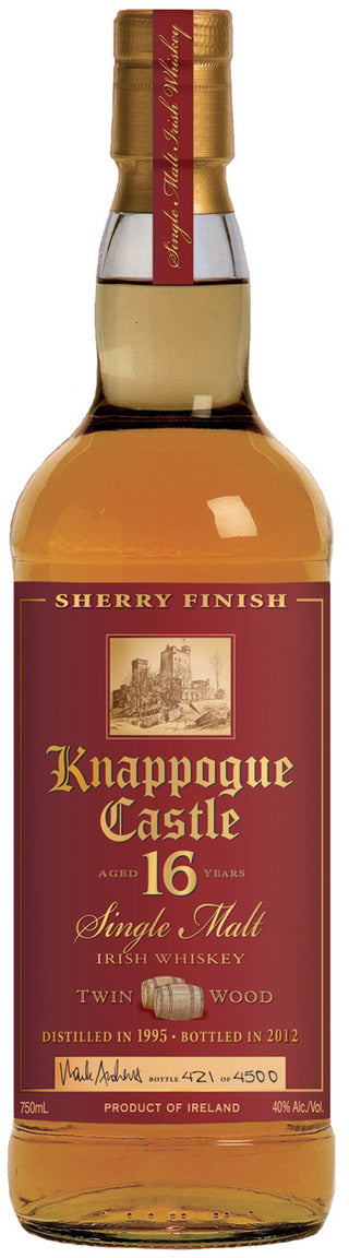 KNAPPOGUE CASTLE 16YR IRISH WHISKEY 750ML @ Kelowna [1029604]