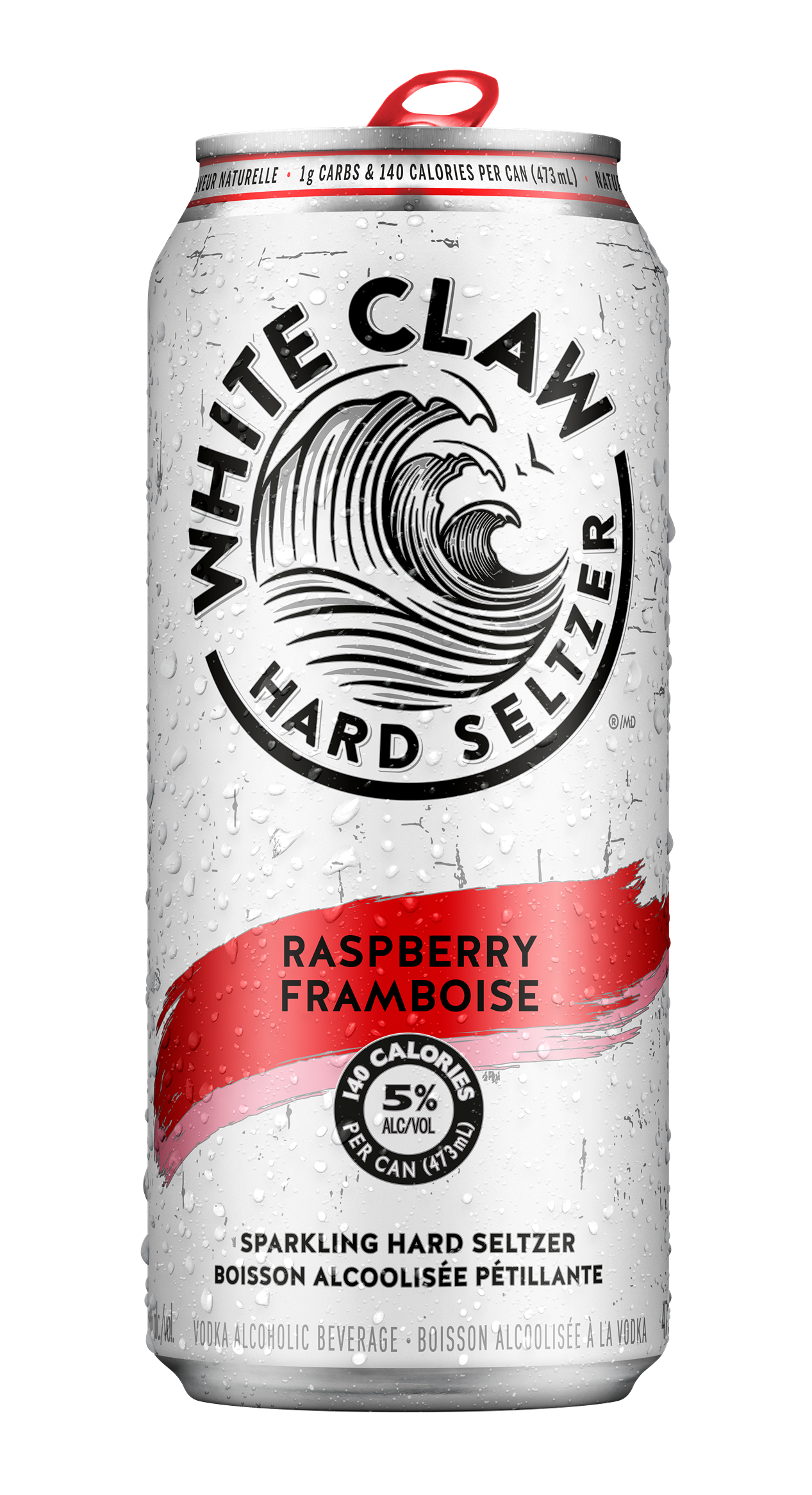 WHITE CLAW RASPBERRY 473ML CAN @ Kelowna [1029996]