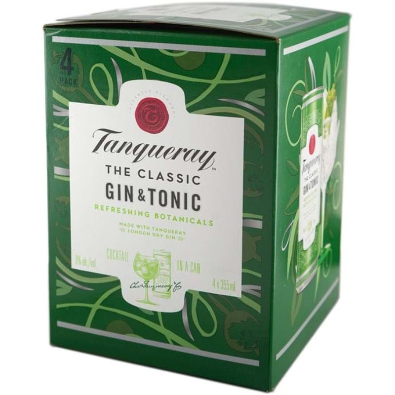 TANQUERAY GIN & TONIC 355ML 4PK CAN @ Kelowna [1030091]