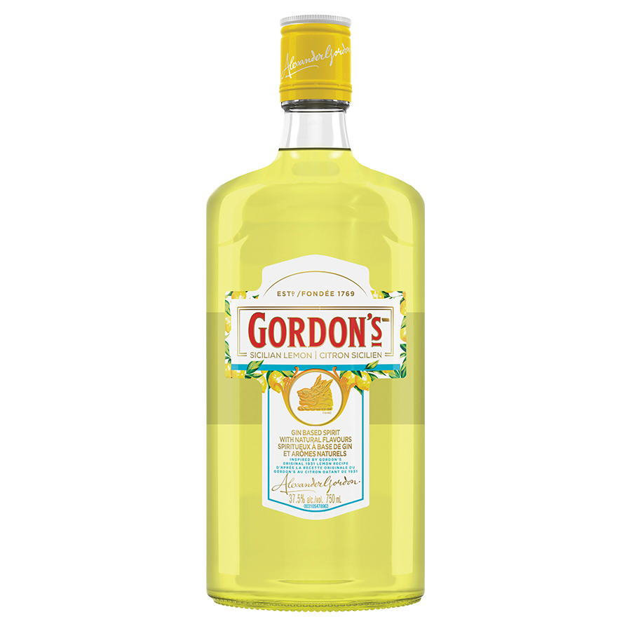 GORDONS SICILIAN LEMON GIN 750ML @ Kelowna [1030099]