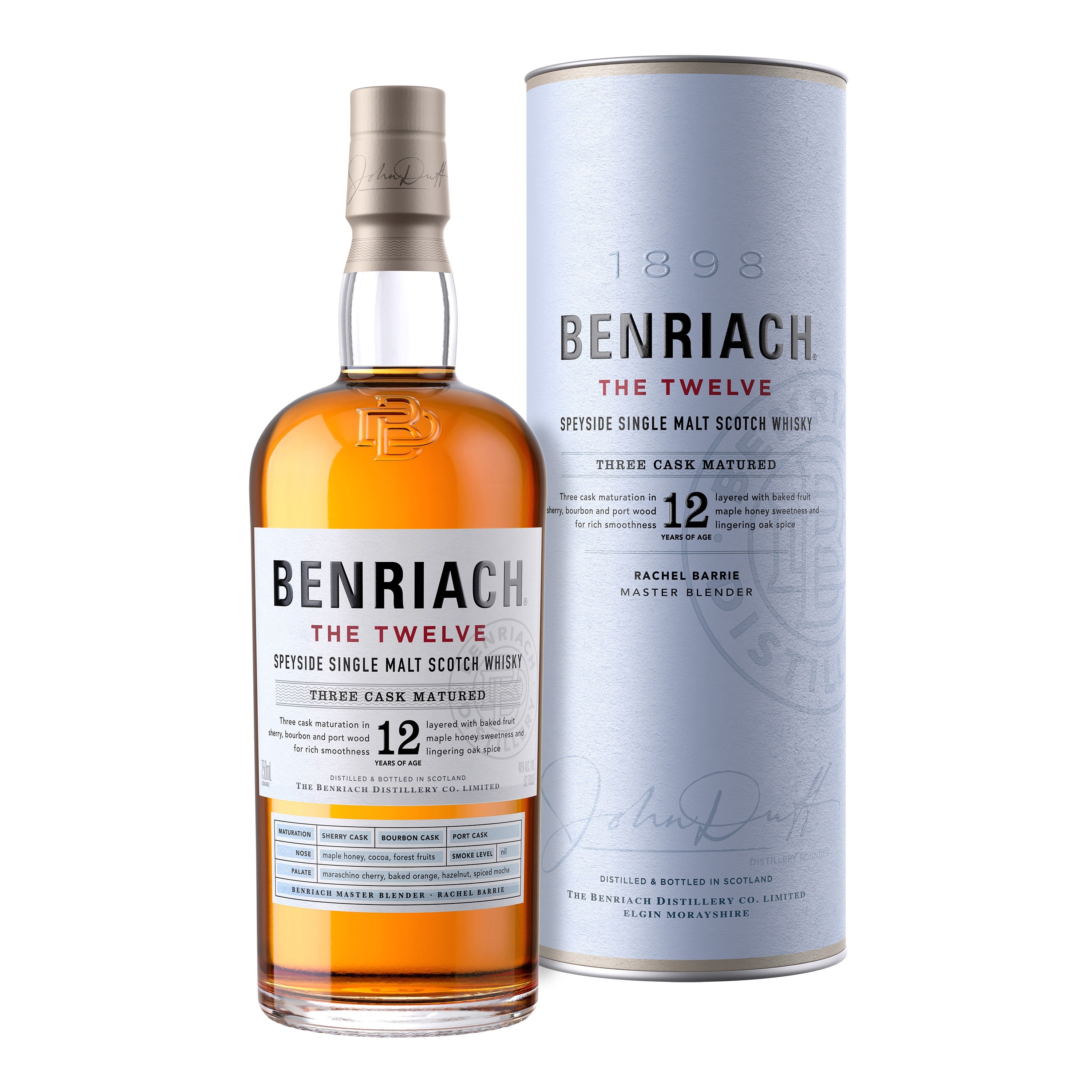 BENRIACH 12YR SPEYSIDE SINGLE MALT SCOTCH WHISKY 750ML @ Kelowna [1030959]