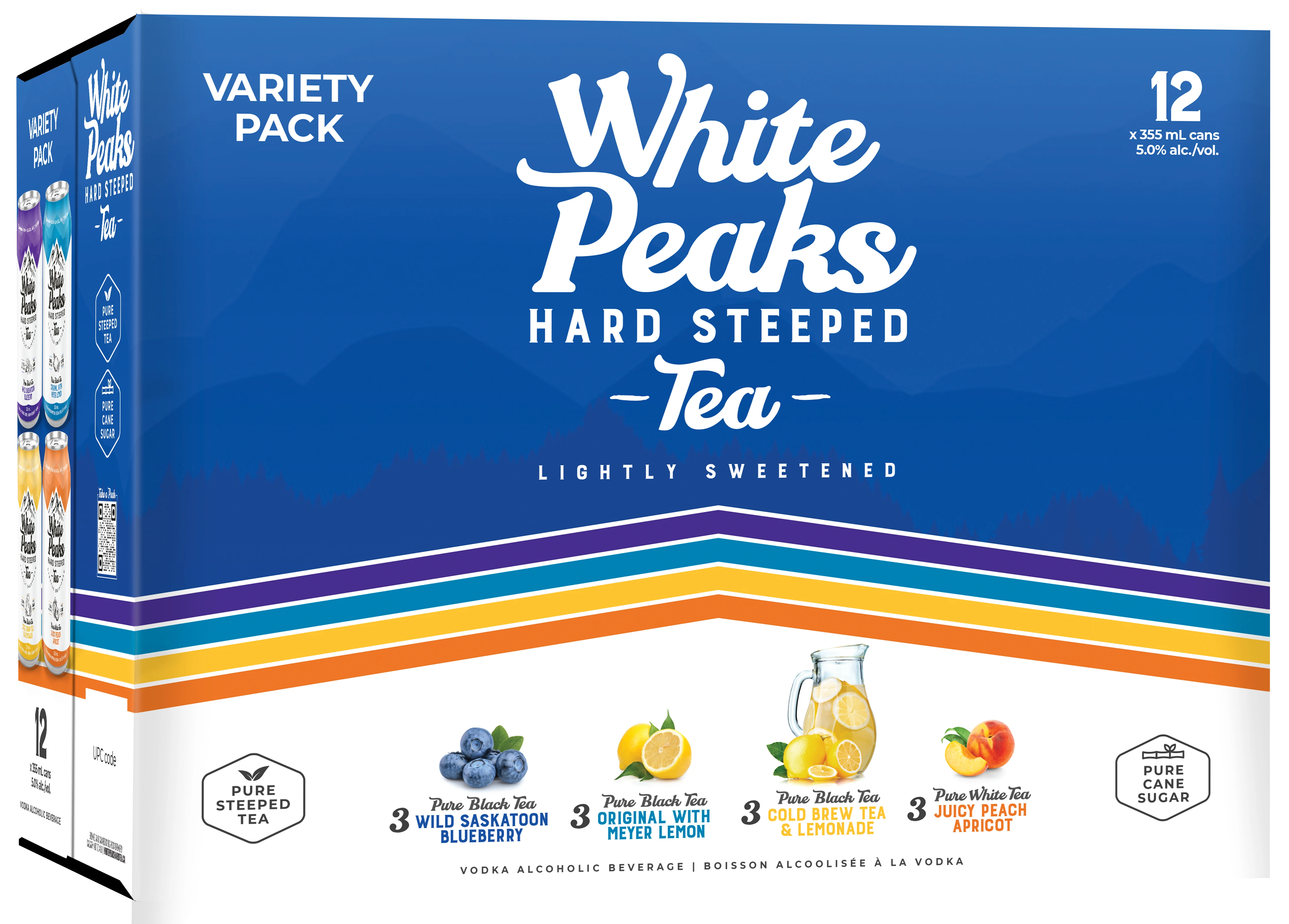 WHITE PEAKS HARD TEA MIXER 355ML 12PK CAN @ Kelowna [1032323]