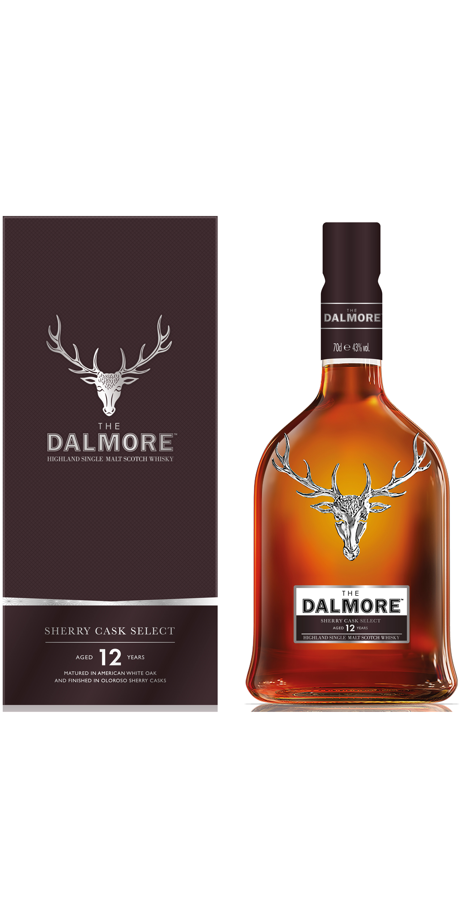 DALMORE 12YR SHERRY CASK SINGLE MALT SCOTCH WHISKY 700ML @ Signal Hill [1034456]