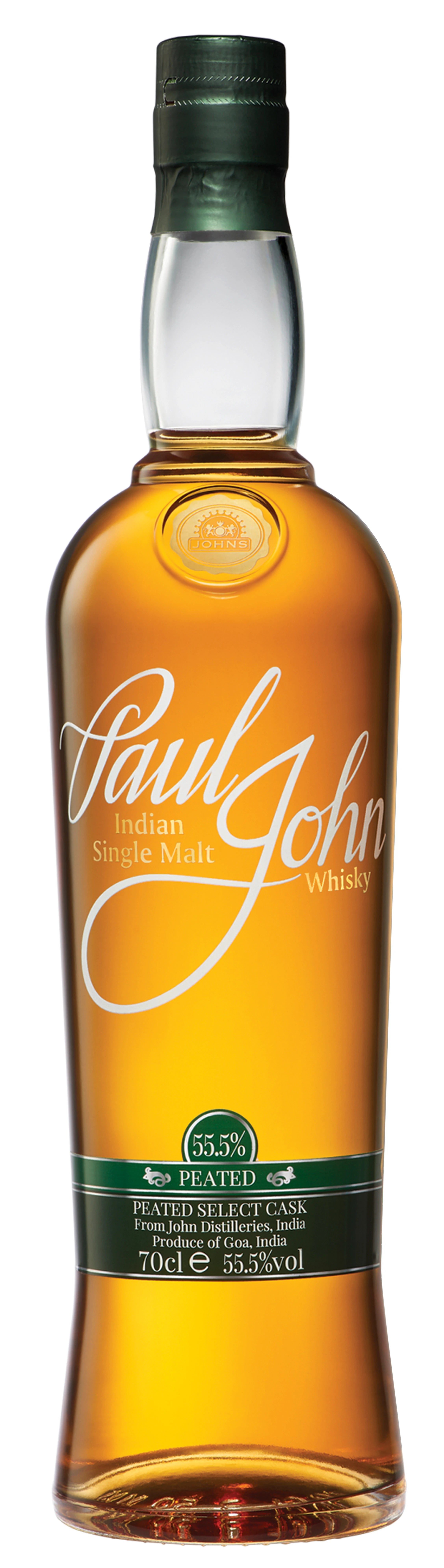 PAUL JOHN PEATED SELECT CASK INDIAN SINGLE MALT WHISKY 750ML @ Kelowna [1034469]