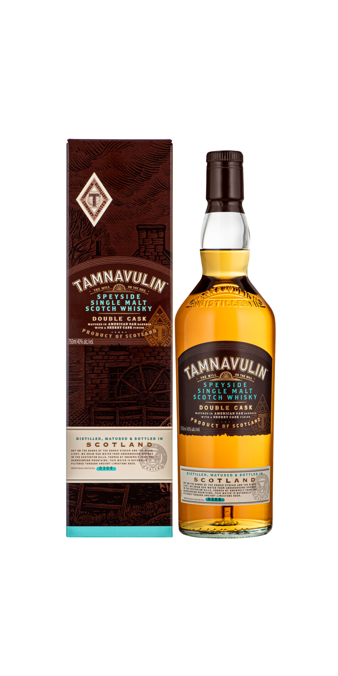 TAMNAVULIN DOUBLE CASK SINGLE MALT SCOTCH WHISKY 750ML @ Kelowna [1035249]