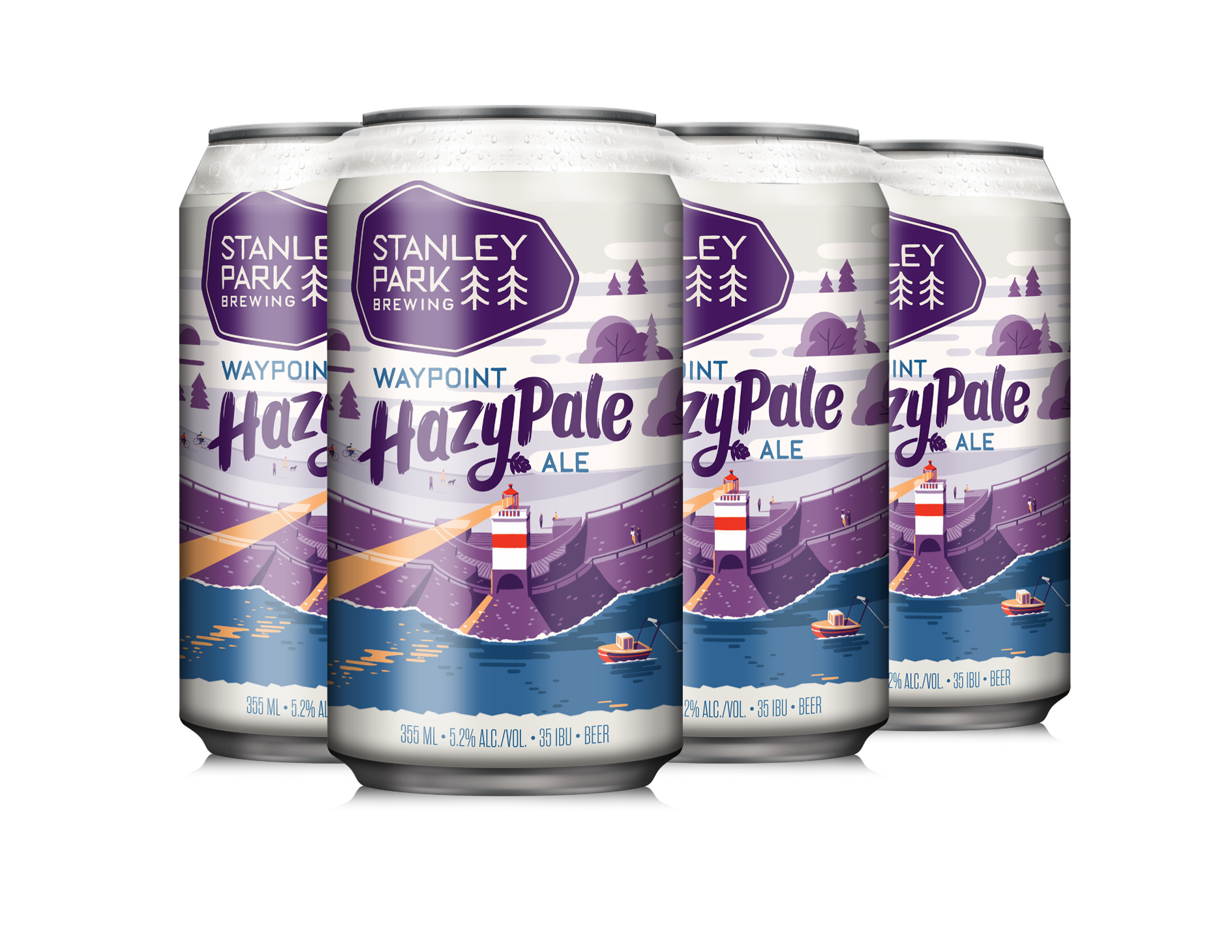 STANLEY PARK WAYPOINT HAZY IPA 355ML 6PK CAN @ Kelowna [1035516]