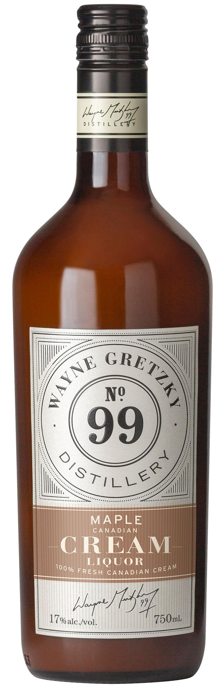 WAYNE GRETZKY NO 99 MAPLE CREAM LIQUEUR 750ML @ Kelowna [1036541]