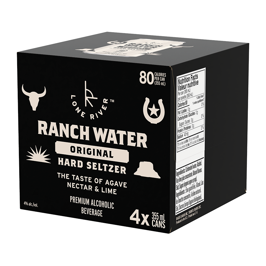 LONE RIVER RANCH WATER ORIGINAL HARD SELTZER 355ML 6PK CAN @ MacTaggart Ridge [1038449]