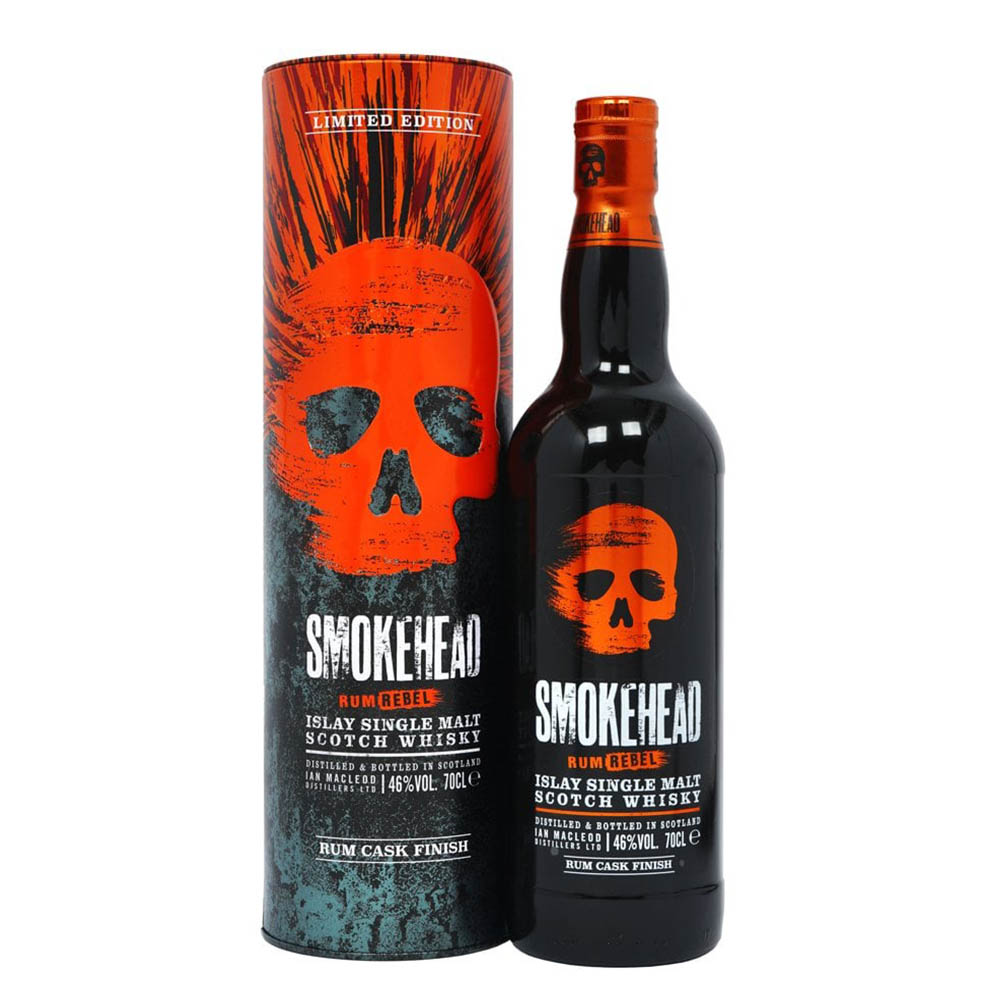 SMOKEHEAD RUM REBEL ISLAY SINGLE MALT 700ML @ Kelowna [1039557]