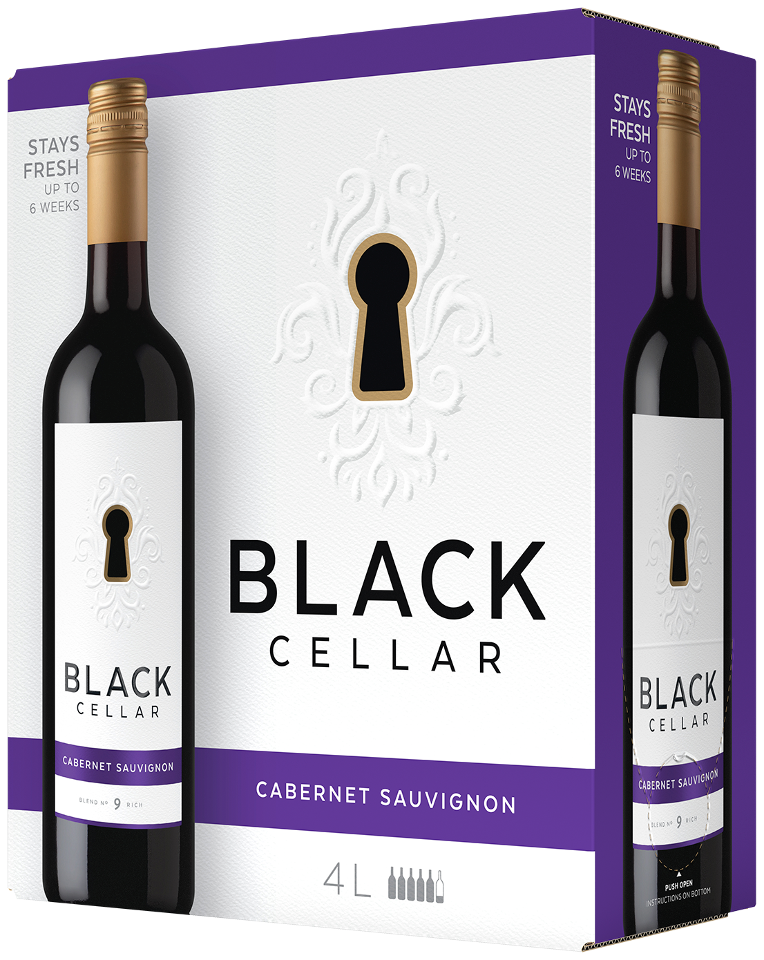 BLACK CELLAR CABERNET SAUVIGNON 4L @ Kelowna [1040910]