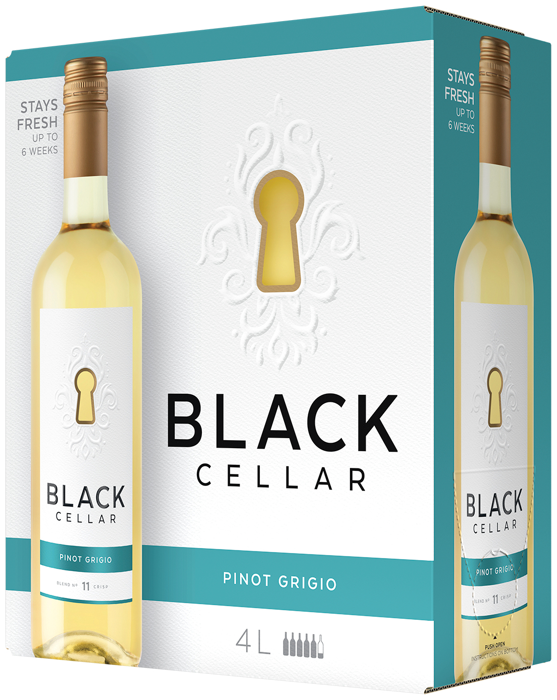 BLACK CELLAR PINOT GRIGIO 4L @ Kelowna [1040912]