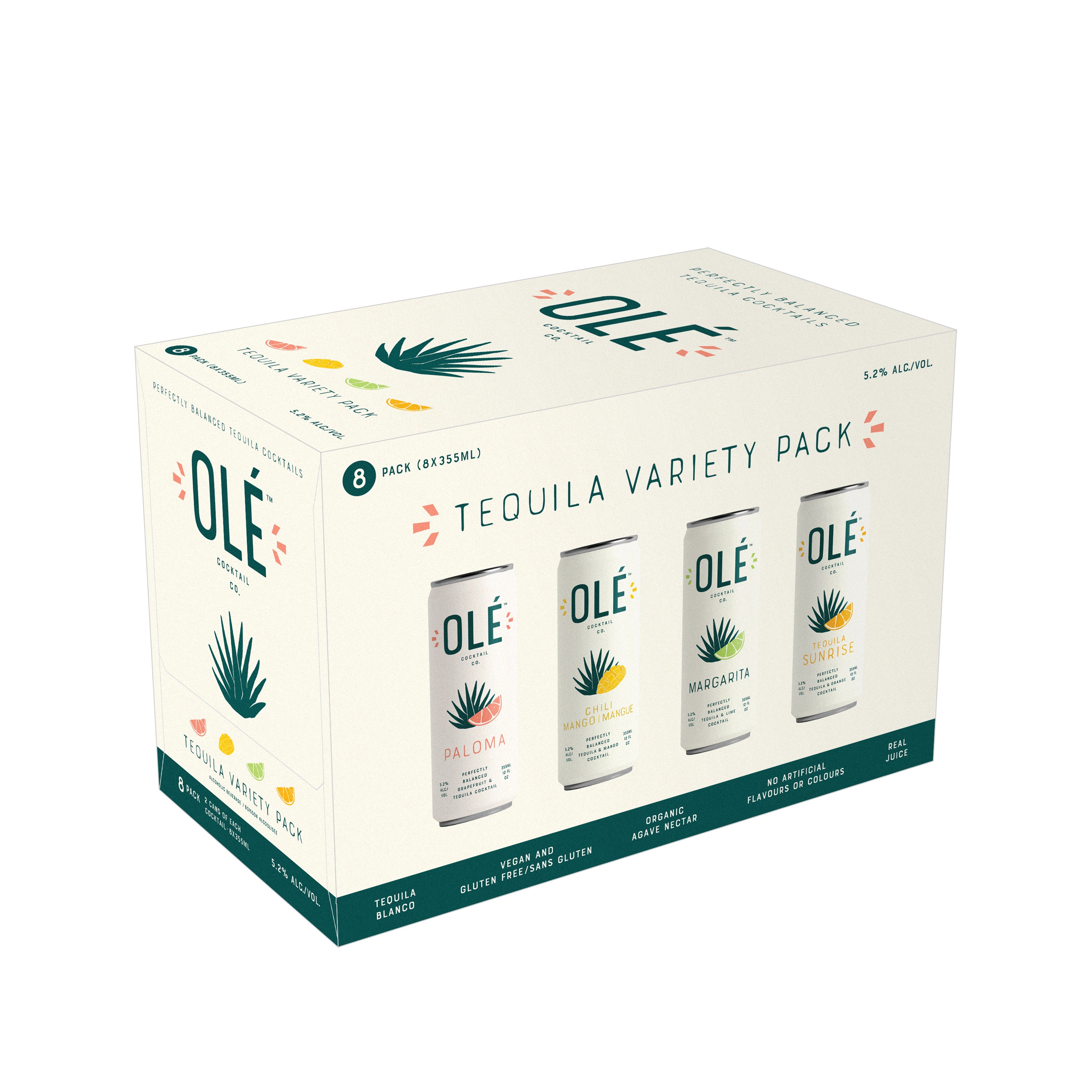 OLE COCKTAIL TEQUILA MIXER 355ML 8PK CAN @ Kelowna [1041491]