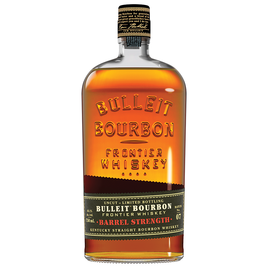 BULLEIT BARREL STRENGTH BATCH NO.7 BOURBON 750ML @ MacTaggart Ridge [1041914]