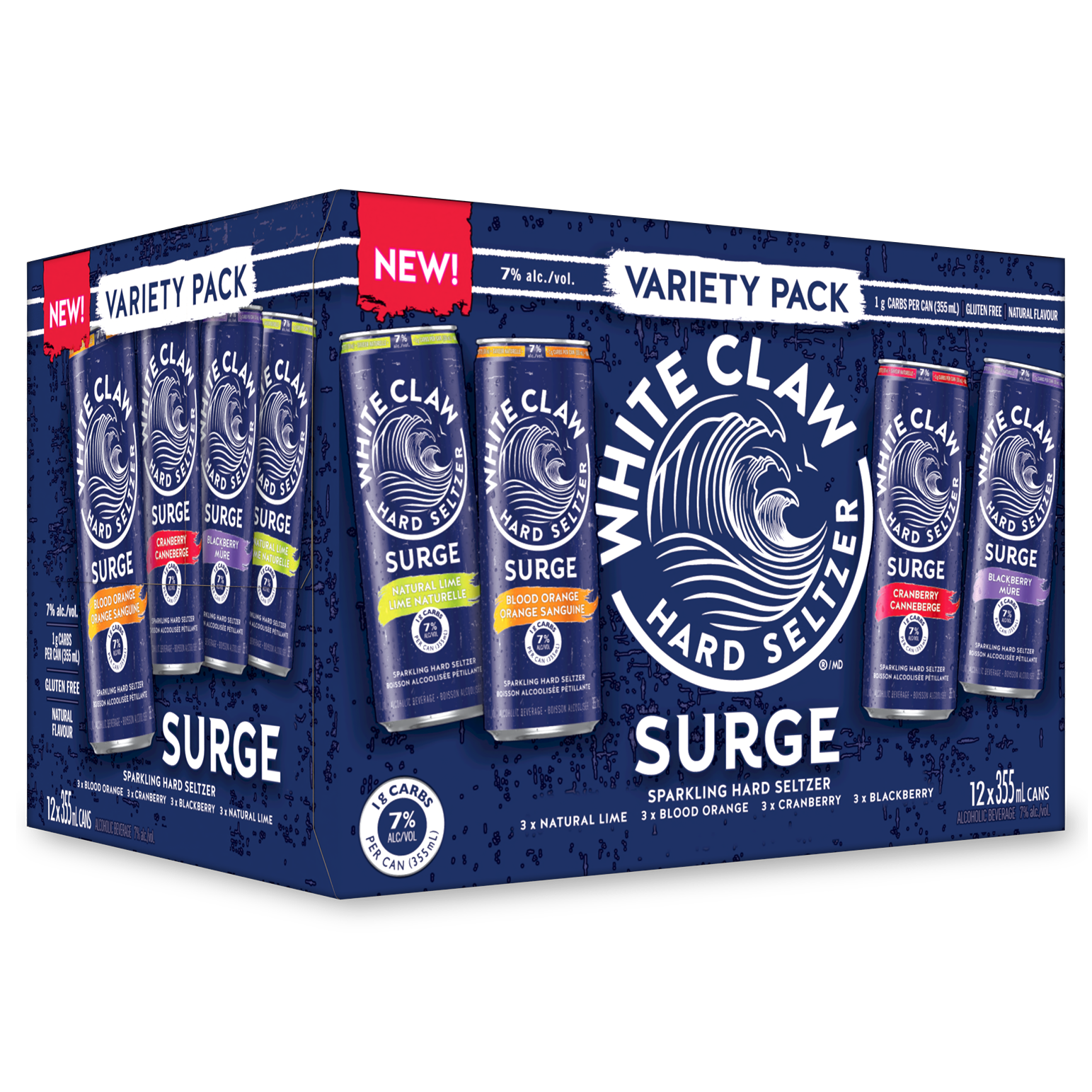 WHITE CLAW SURGE MIXER 355ML 12PK CAN @ Kelowna [1042348]