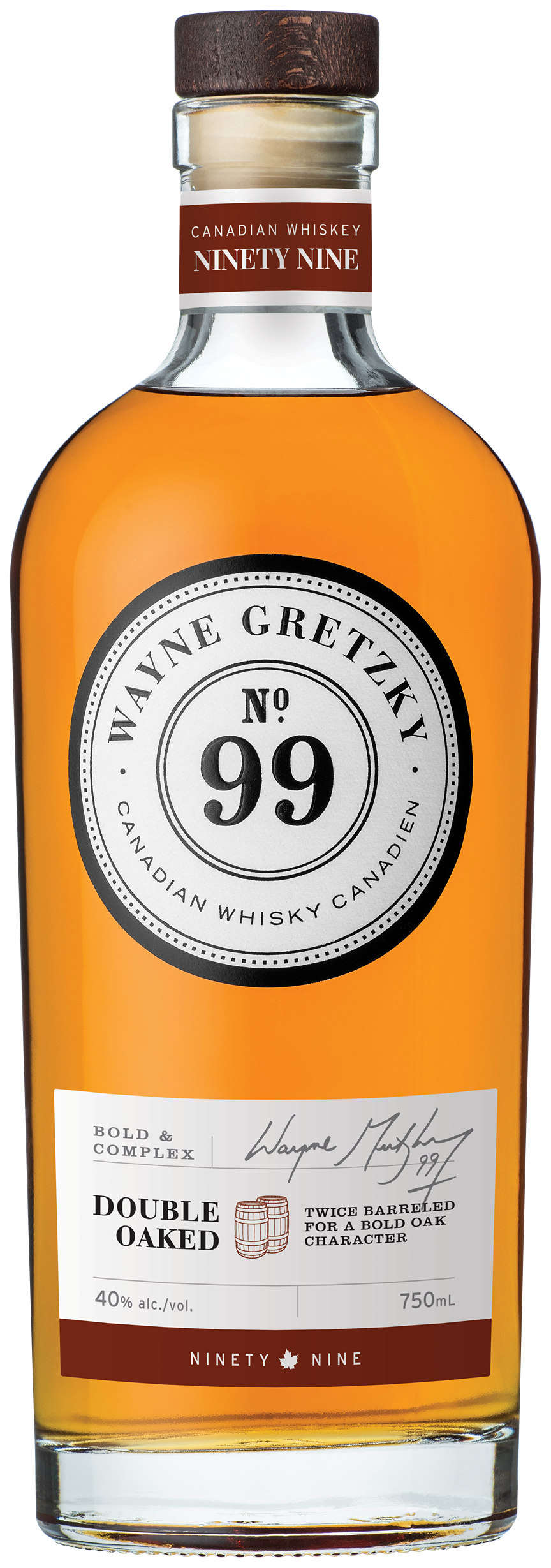 WAYNE GRETZKY NO 99 DOUBLE OAKED WHISKY 750ML @ Kelowna [1042685]