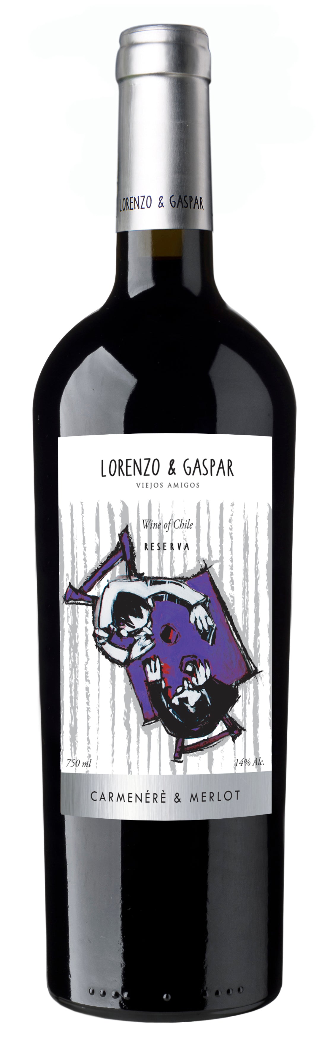 LORENZO & GASPAR CARMENERE MERLOT 750ML @ Kelowna [1043007]