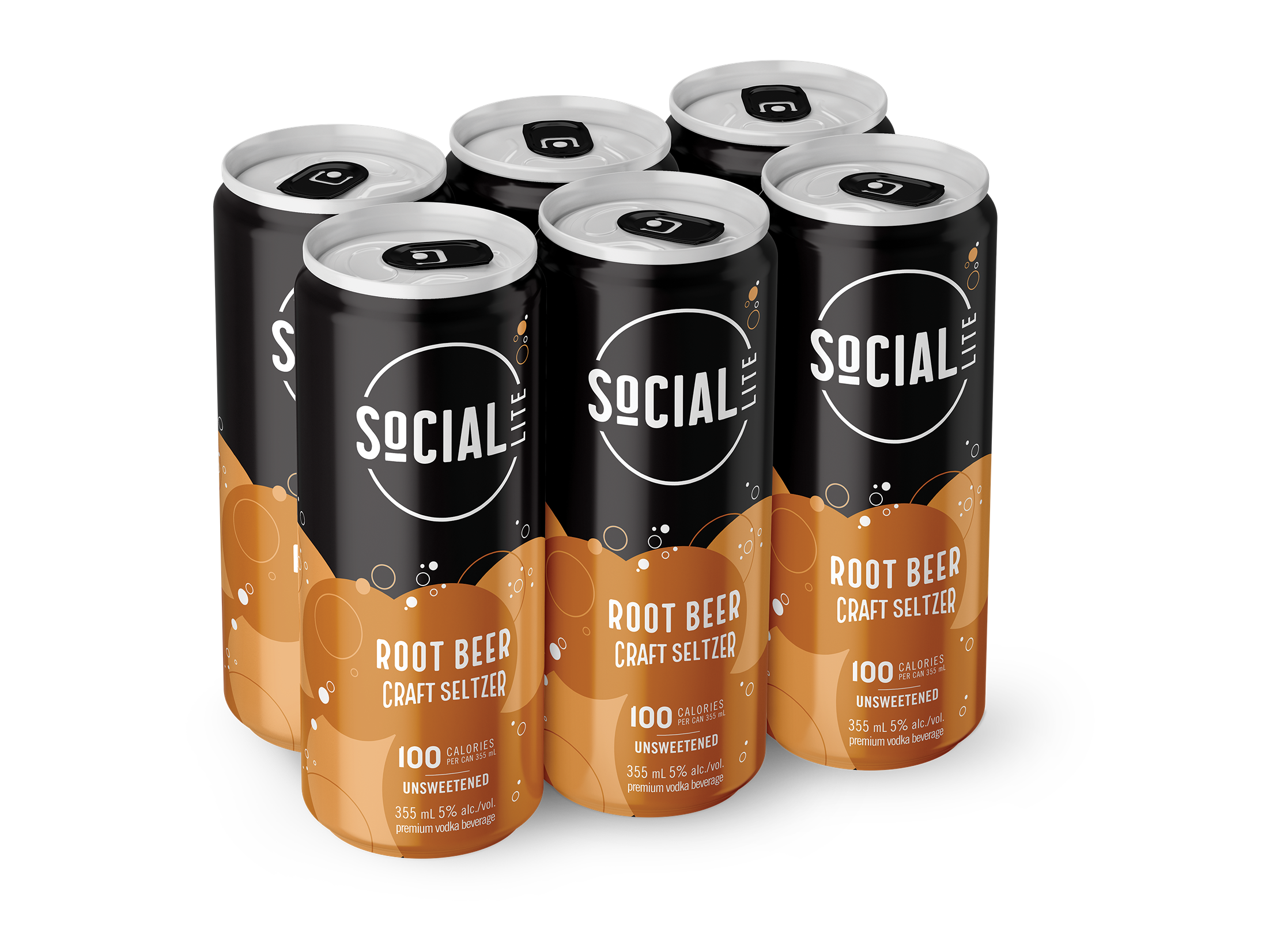 SOCIAL LITE ROOT BEER SELTZER 355ML 6PK CAN @ Kelowna [1045900]